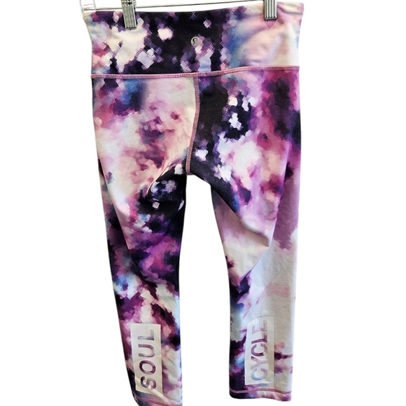 Lululemon Soulcycle Blooming Pixie Crop Leggings - Picture 8 of 8
